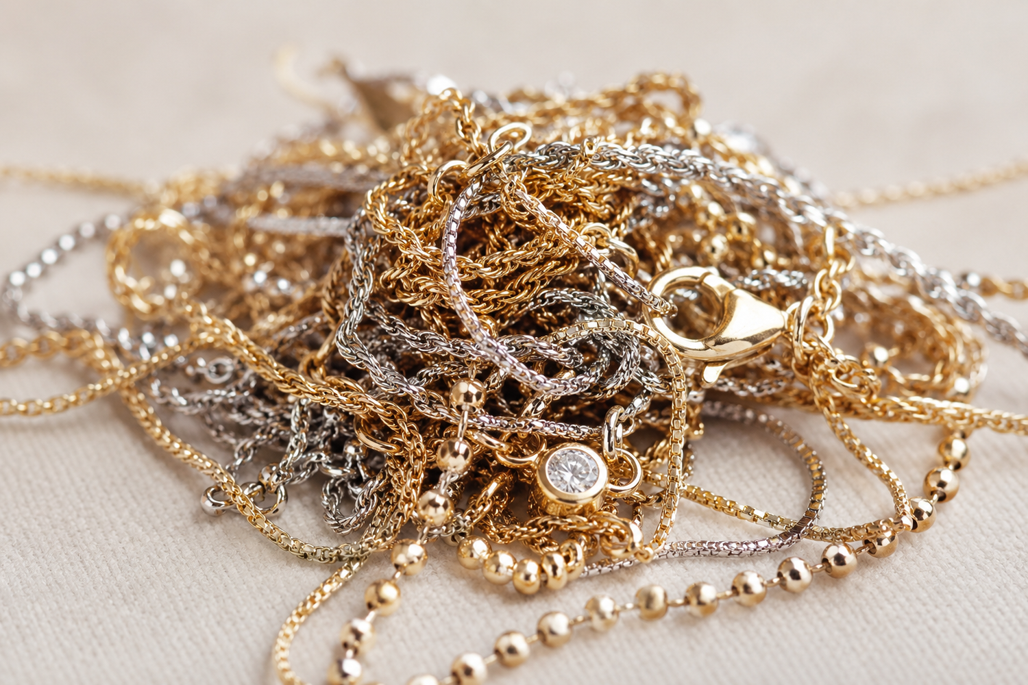 Simple Ways to Untangle Your Necklace or Chain at Home and Prevent Knots